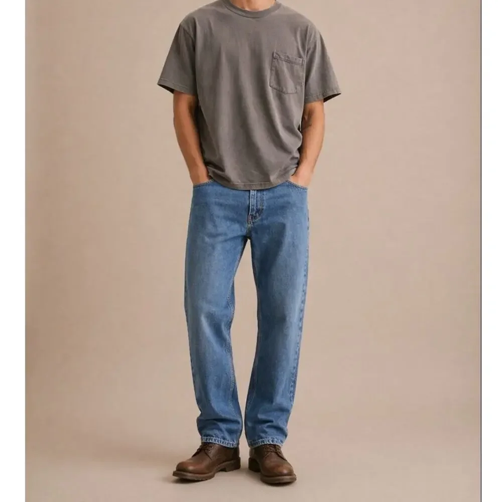 Levi’s 505 Blue Jeans 36x30 Straight Leg Classic Denim 100 Cotton
